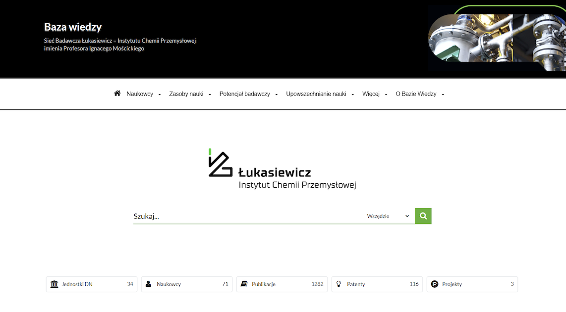 Omega-PSIR implementation homepage for Instytut Chemii Przemysłowej