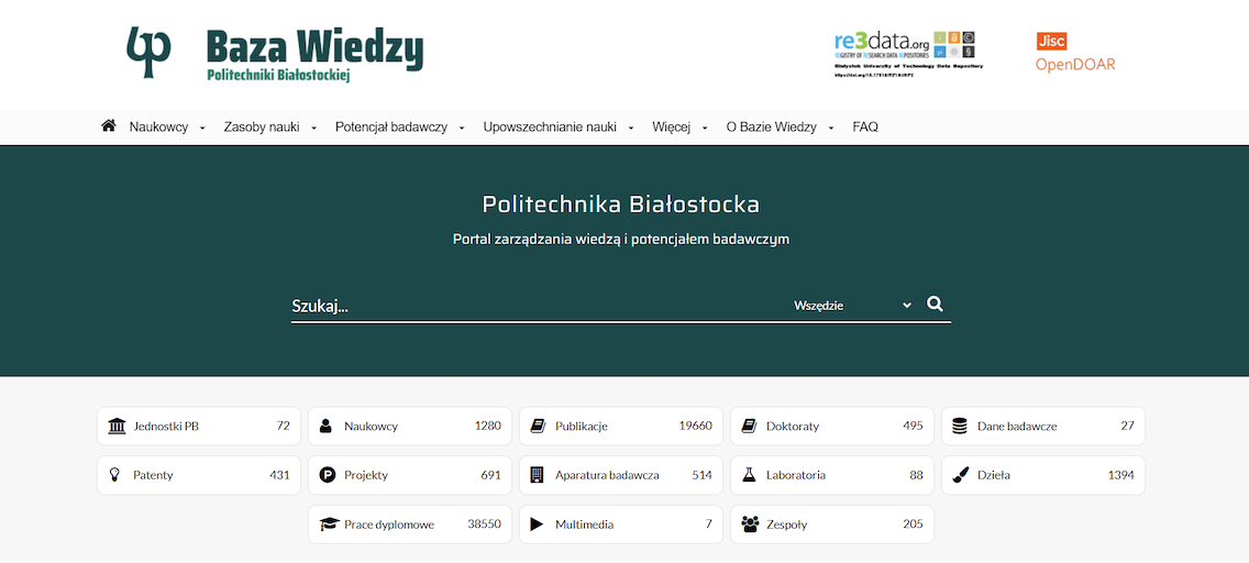 Omega-PSIR implementation homepage for Politechnika Białostocka