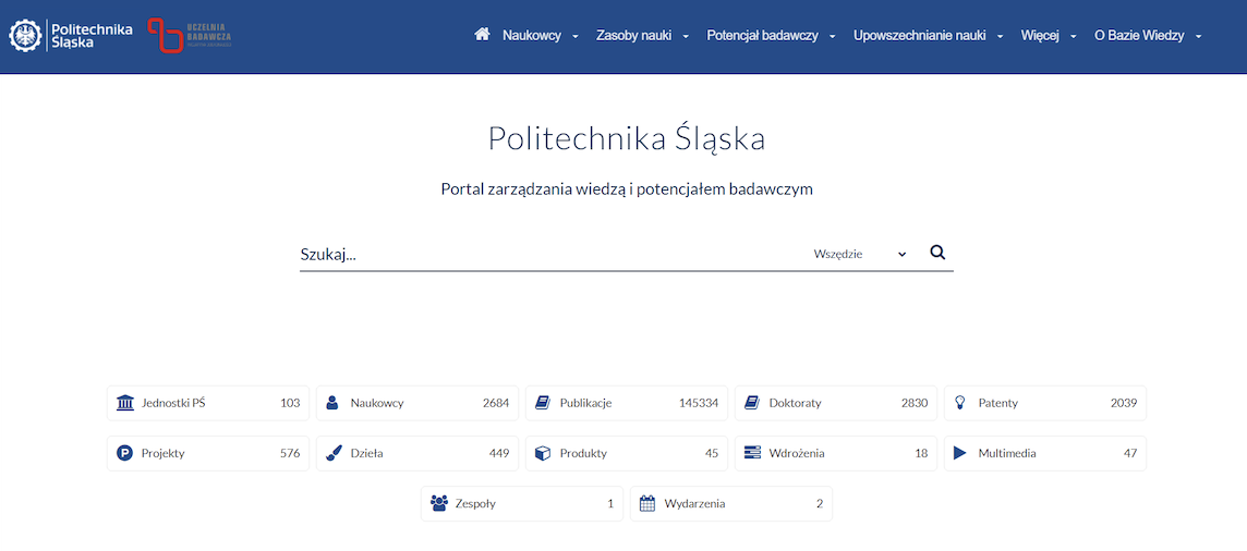 Omega-PSIR implementation homepage for Politechnika Śląska